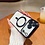 Ntech Magsafe Hoesje Geschikt voor iPhone 17 Pro Max hoesje Transparant / Zwart - Lens beschermer – backcover