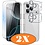 Ntech Screenprotector geschikt voor iPhone 17 Pro Max ScreenProtector en Camera lens protector/ Tempered glass - Beschermglas - Glasplaatje - 2+2 stuks