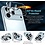 Ntech Screenprotector geschikt voor iPhone 17 Pro Max ScreenProtector en Camera lens protector/ Tempered glass - Beschermglas - Glasplaatje - 2+2 stuks