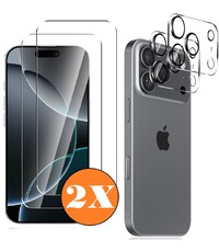 Ntech Screenprotector geschikt voor iPhone 17 Pro ScreenProtector