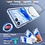 Ntech MagSafe hoesje Geschikt voor Samsung Galaxy Z Flip 7 - Flip 7 Transparant Shockproof Hoesje - Schokbestendig TPU hoesje Samsung Z Flip 7 - Flip 7