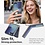Ntech Ntech Hoesje geschikt voor Samsung Galaxy Z Flip 7 doorzichtig met Ring houder - Luxe Backcover - Transparant