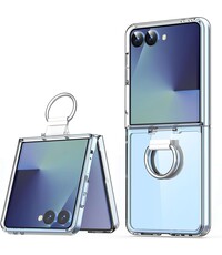 Ntech Ntech Hoesje geschikt voor Samsung Galaxy Z Flip 7 doorzichtig