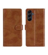 Ntech Ntech Hoesje Geschikt voor Samsung Galaxy A17 Hoesje Bruin