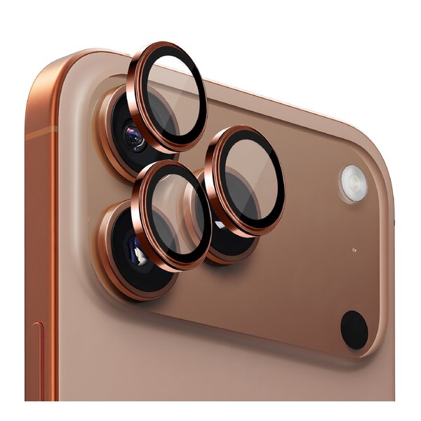 Ntech Camera Lens Screen Protector Geschikt voor  iPhone 17 Pro / iPhone 17 Pro Max Oranje - Screenprotector - Camera Protector iPhone 17 Pro Max