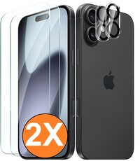 Ntech Screenprotector geschikt voor iPhone 17 ScreenProtector
