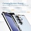 Ntech Hoesje Geschikt voor Samsung Galaxy Z Fold 7 hoesje transparant backcover shockproof