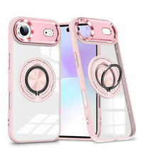 Ntech Magsafe Hoesje Geschikt voor iPhone Air hoesje Rose Goud