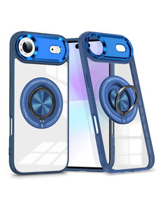 Ntech Magsafe Hoesje Geschikt voor iPhone Air hoesje Blauw