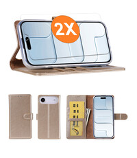 Ntech Hoesje geschikt voor iPhone Air hoesje Goud