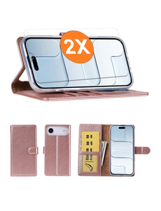 Ntech Hoesje geschikt voor iPhone Air hoesje Rose Goud