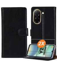 Ntech Hoesje geschikt voor Xiaomi Redmi A5 4G / Xiaomi Poco C71 hoesje Zwart