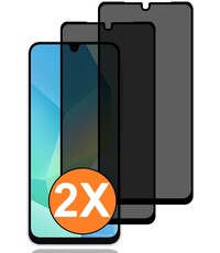 Ntech Geschikt voor Samsung Galaxy A07 screenprotector Privacy