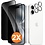 Ntech  Privacy screenprotector Geschikt voor iPhone 16 screenprotector Privacy Met iPhone 16 camera lens  - Complete bescherming voor iPhone 16 – scherm en camera in één set  - 2X