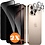 Ntech  Privacy screenprotector Geschikt voor iPhone 16 Pro screenprotector Privacy Met iPhone 16 Pro camera lens  - Complete bescherming voor iPhone 16 Pro – scherm en camera in één set  - 2X