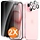 Ntech Privacy screenprotector Geschikt voor iPhone 15 Plus screenprotector Privacy Met iPhone 15 Plus camera lens - Complete bescherming voor iPhone 15 Plus scherm en camera in één set - 2X