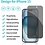 Ntech Privacy screenprotector Geschikt voor iPhone 15 screenprotector Privacy Met iPhone 15 camera lens - Complete bescherming voor iPhone 15 scherm en camera in één set - 2X