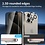 Ntech Privacy screenprotector Geschikt voor iPhone 15 Pro screenprotector Privacy Met iPhone 15 Pro camera lens - Complete bescherming voor iPhone 15 Pro scherm en camera in één set - 2X