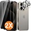 Ntech Privacy screenprotector Geschikt voor iPhone 15 Pro screenprotector Privacy Met iPhone 15 Pro camera lens - Complete bescherming voor iPhone 15 Pro scherm en camera in één set - 2X
