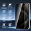 Ntech Privacy screenprotector Geschikt voor iPhone 15 Pro screenprotector Privacy Met iPhone 15 Pro camera lens - Complete bescherming voor iPhone 15 Pro scherm en camera in één set - 2X