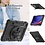 Ntech Hoes met ingebouwde Screenprotector Geschikt voor Samsung Galaxy Tab S10 Lite / S10 FE / S9 FE / S9 5G (10.9''/11'') hoes  Extreme Armor met screenprotector, Schouderiem, Handriem en Pencilhouder hoes - voor Horeca en Bouw - Zwart