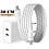 Ntech  USB C Adapter 35W - USB C Oplader 2 poorten met 30cm Kabel Geschikt voor iPhone 17/ 17 Pro / 16 Pro / 15 / 15 Pro Max - Oplader Samsung Galaxy S25/S24/S23/S22/S25 FE/ Tab A11 Plus/ A9 Plus - Snellader - Dual Poorten USB C Adapter - USB C Lader