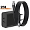Ntech  USB C Adapter 35W - USB C Oplader 2 poorten met 2M Kabel Geschikt voor iPhone 17/ 17 Pro / 16 Pro / 15 / 15 Pro Max - Oplader Samsung A56/A36/A17/A26/A16/S25/S24 ultra/S23/S22/S25 FE/ Tab A11 Plus/ A9 Plus - Dual Poorten USB C Adapter - USB C Lader