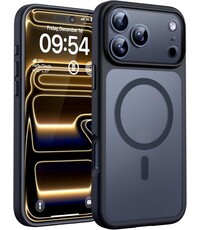 Ntech Hoesje Geschikt voor iPhone 17 Pro Hoesje Zwart