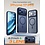 Ntech Hoesje Geschikt voor iPhone 17 Pro Hoesje Donker Blauw - Hoesje Geschikt voor MagSafe iPhone 17 Pro  - Shockproof Back Cover met Lens beschermer