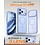 Ntech Hoesje Geschikt voor iPhone 17 Pro Hoesje Licht Blauw - Hoesje Geschikt voor MagSafe iPhone 17 Pro  - Shockproof Back Cover met Lens beschermer