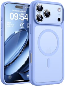 Ntech Hoesje Geschikt voor iPhone 17 Pro Hoesje Licht Blauw
