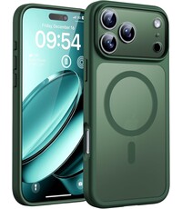 Ntech Hoesje Geschikt voor iPhone 17 Pro Hoesje Pine Groen