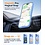 Ntech Hoesje Geschikt voor iPhone 17 Pro Max Hoesje Licht Blauw - Hoesje Geschikt voor MagSafe iPhone 17 Pro Max - Shockproof Back Cover met Lens beschermer