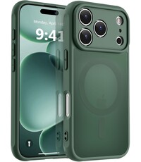 Ntech Hoesje Geschikt voor iPhone 17 Pro Max Hoesje Pine Groen
