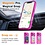 Ntech Hoesje Geschikt voor iPhone 17 Pro Max Hoesje Roze - Hoesje Geschikt voor MagSafe iPhone 17 Pro Max - Shockproof Back Cover met Lens beschermer