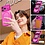 Ntech Hoesje Geschikt voor iPhone 17 Pro Hoesje Roze - Hoesje Geschikt voor MagSafe iPhone 17 Pro  - Shockproof Back Cover met Lens beschermer
