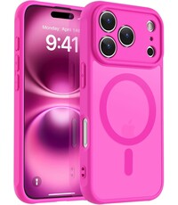 Ntech Hoesje Geschikt voor iPhone 17 Pro Hoesje Roze