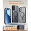 Ntech Hoesje Geschikt voor iPhone 17 Hoesje Zwart - Hoesje Geschikt voor MagSafe iPhone 17 - Shockproof Back Cover met Lens beschermer