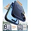 Ntech Hoesje Geschikt voor iPhone 17 Hoesje Donker Blauw - Hoesje Geschikt voor MagSafe iPhone 17 - Shockproof Back Cover met Lens beschermer