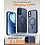 Ntech Hoesje Geschikt voor iPhone 17 Hoesje Donker Blauw - Hoesje Geschikt voor MagSafe iPhone 17 - Shockproof Back Cover met Lens beschermer