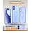 Ntech Hoesje Geschikt voor iPhone 17 Hoesje Licht Blauw - Hoesje Geschikt voor MagSafe iPhone 17 - Shockproof Back Cover met Lens beschermer