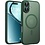 Ntech Hoesje Geschikt voor iPhone 17 Hoesje Pine Groen - Hoesje Geschikt voor MagSafe iPhone 17 - Shockproof Back Cover met Lens beschermer