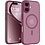 Ntech Hoesje Geschikt voor iPhone 17 Hoesje Plum - Hoesje Geschikt voor MagSafe iPhone 17 - Shockproof Back Cover met Lens beschermer