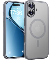 Ntech Hoesje Geschikt voor iPhone 17 Hoesje Gray