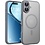 Ntech Hoesje Geschikt voor iPhone 17 Hoesje Gray - Hoesje Geschikt voor MagSafe iPhone 17 - Shockproof Back Cover met Lens beschermer