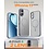 Ntech Hoesje Geschikt voor iPhone 17 Hoesje Gray - Hoesje Geschikt voor MagSafe iPhone 17 - Shockproof Back Cover met Lens beschermer