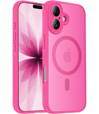 Ntech Hoesje Geschikt voor iPhone 17 Hoesje Roze