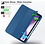 Ntech Tablet Hoes Geschikt voor iPad Air 13 Inch Hoes Donker Blauw - Tri-fold Tablet Hoesje Case, iPad Air (2025) M3 / Air 13 inch (2024) M2 Trifold Stand Smart Case