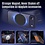 Ntech Hoesje Geschikt voor iPhone Air Hoesje Donker Blauw - Hoesje Geschikt voor MagSafe iPhone Air - Shockproof Back Cover met Lens beschermer