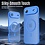 Ntech Hoesje Geschikt voor iPhone Air Hoesje Licht Blauw - Hoesje Geschikt voor MagSafe iPhone Air - Shockproof Back Cover met Lens beschermer